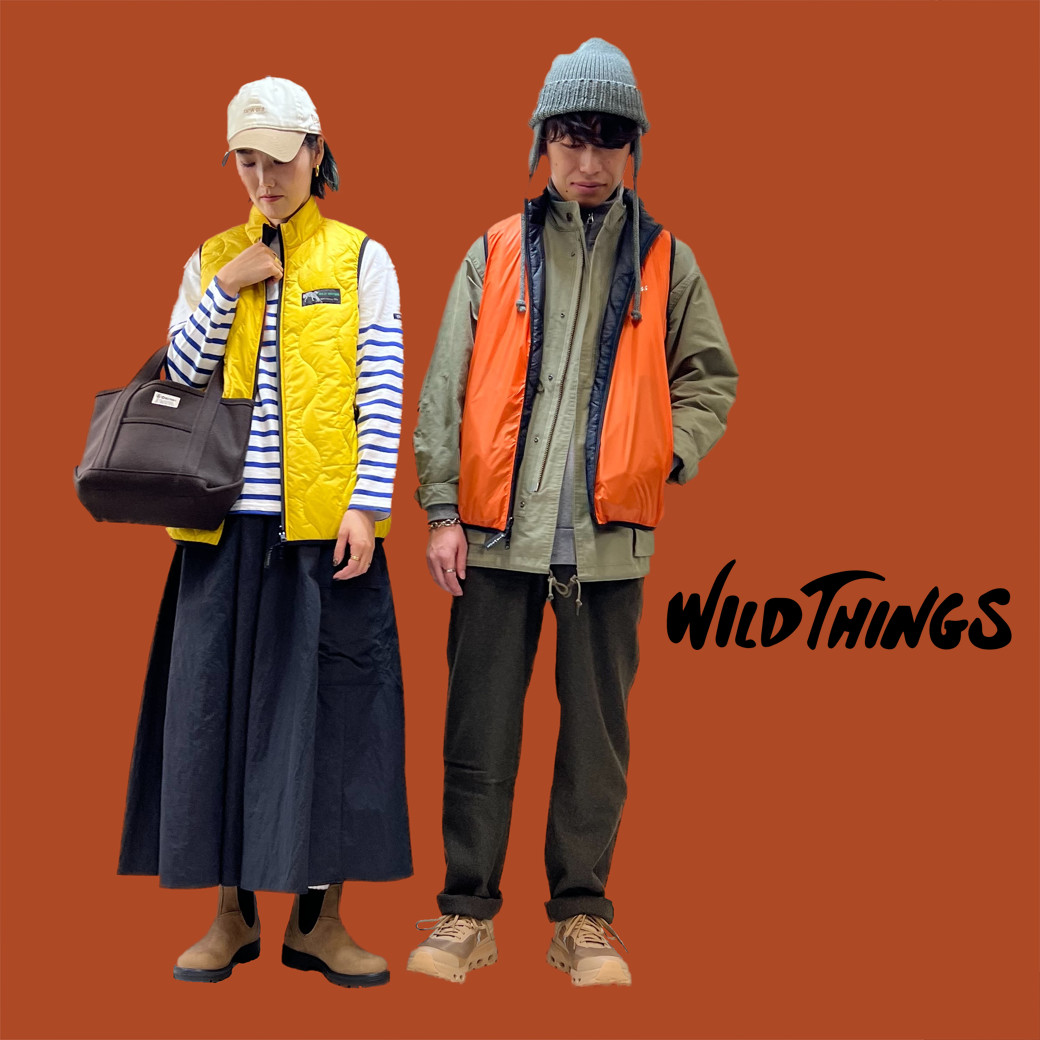 WILD THINGS 別注】 特別なカラーリングでトレンドな着こなし特集 